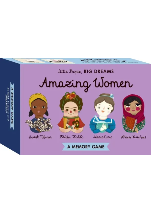 Maria Isabel Sanchez Vegara - Little People, BIG DREAMS Amazing Women Memory Game