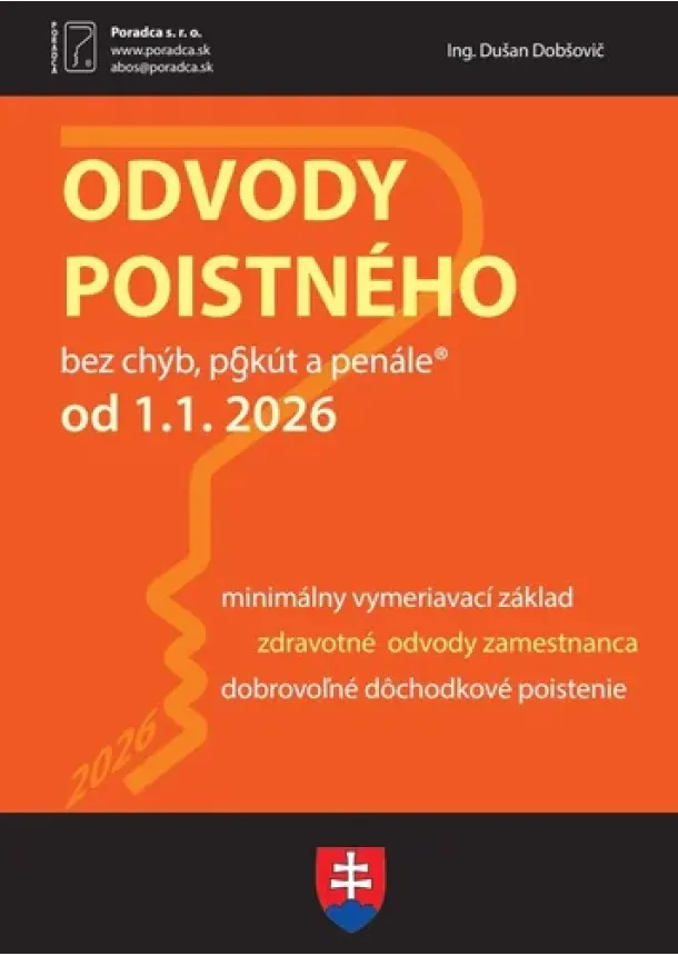 Dušan Dobšovič - Odvody poistného od 1. 1. 2026