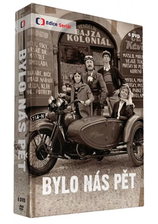 autor neuvedený - Bylo nás pět - 6 DVD