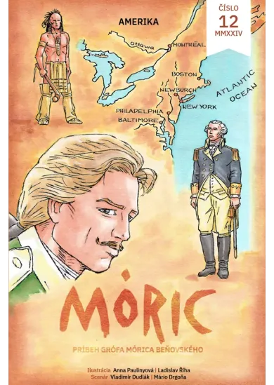 Komiks MÓRIC 12. - Amerika