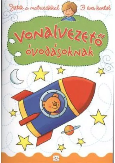 Vonalvezető óvodásoknak /Játék a matricákkal, 3 éves kortól