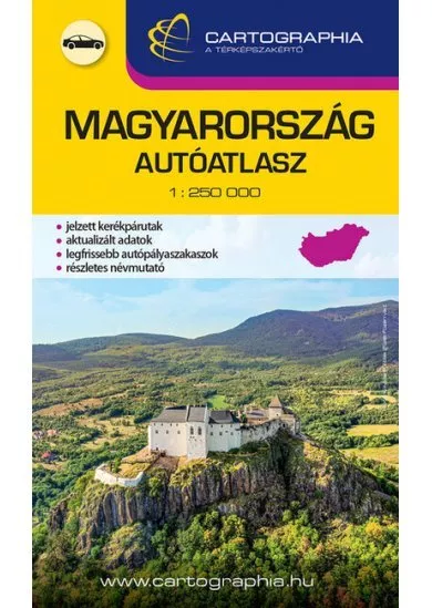 Magyarország autóatlasz (1:250.000) kicsi 