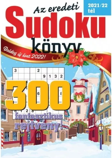 Az eredeti SUDOKU KÖNYV 2021/22 tél