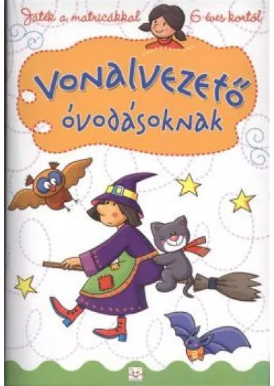 Vonalvezető óvodásoknak /Játék a matricákkal, 6 éves kortól