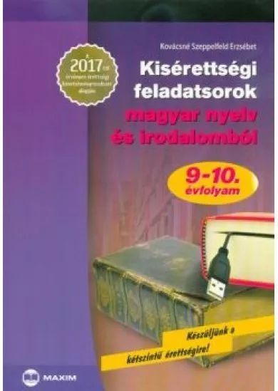 Kisérettségi feladatsorok magyar nyelv és irodalomból 9-10. évfolyam