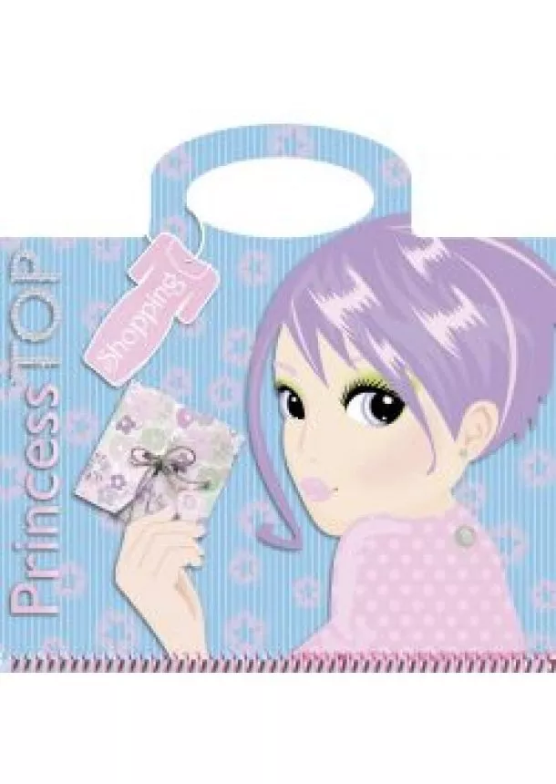 Princess TOP - Shopping (blue)