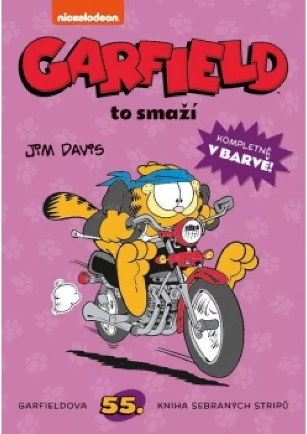 Jim Davis - Garfield to smaží (č. 55)