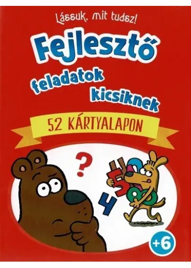 Lássuk, mit tudsz! - Fejlesztő feladatok kicsiknek