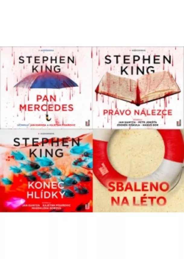 Stephen King - Mercedes trilogie - CDmp3 (komplet Pan M