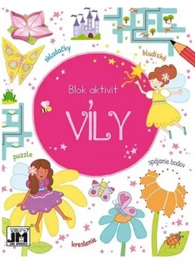 Blok aktivít - Víly - skladačky, bludiská, kreslenie