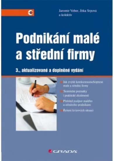 Podnikání malé a střední firmy - 3. vydání