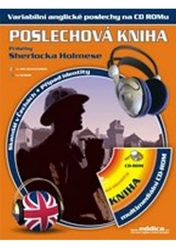 autor neuvedený - Poslechová kniha - Příběhy S. Holmese-CD