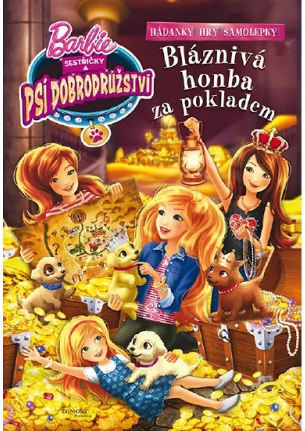 Mattel - Barbie - Sestřičky a psí dobrodružství - Bláznivá honba za pokladem 