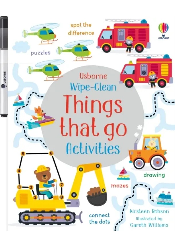 Kirsteen Robson - Wipe-Clean Things That Go Activities