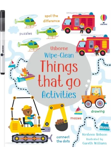 Wipe-Clean Things That Go Activities