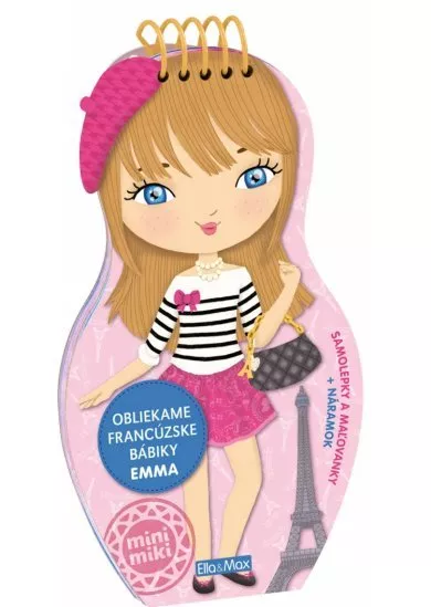 Obliekame francúzske bábiky - Emma
