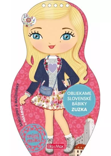 Obliekame slovenské bábiky - Zuzka
