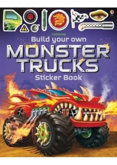 Build Your Own Monster Trucks Sticker Book