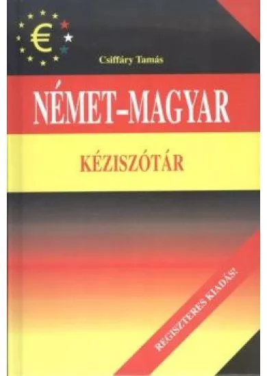 NÉMET-MAGYAR KÉZISZÓTÁR