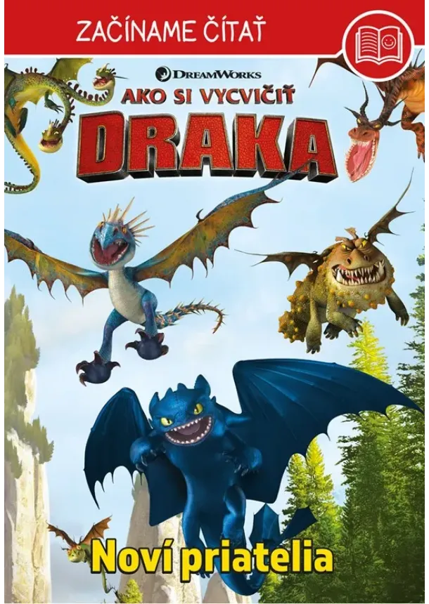  kol. - Ako si vycvičit draka – Začíname čítať  - Noví priatelia