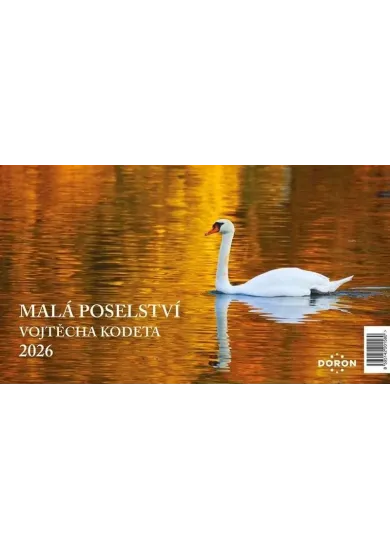 Malá poselství Vojtěch Kodeta 2026 - Kalendář stolní
