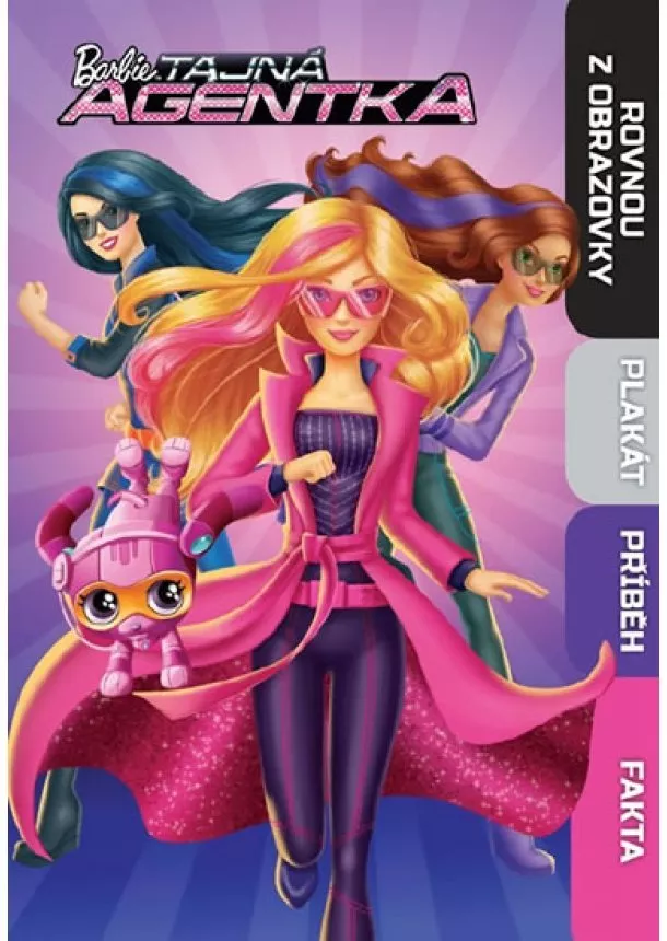 Mattel - Barbie - Tajná agentka - Rovnou z obrazovky, plakát, příběh, fakta