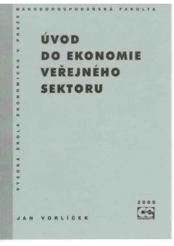 Jan Vorlíček - Úvod do ekonomie veřejného sektoru