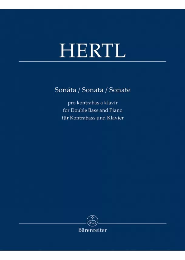 František Hertl - Sonáta / Sonata / Sonate - pro kontrabas a klavír / for Double Bass and Piano / für Kontrabass und Klavier
