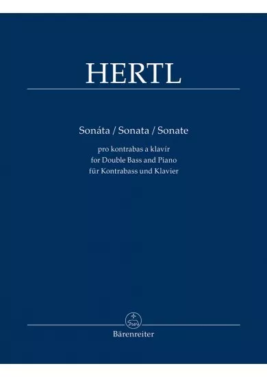 Sonáta / Sonata / Sonate - pro kontrabas a klavír / for Double Bass and Piano / für Kontrabass und Klavier