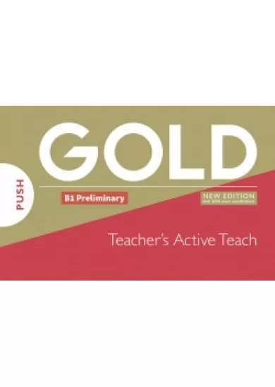 Gold B1 Preliminary New Edition Teacher´