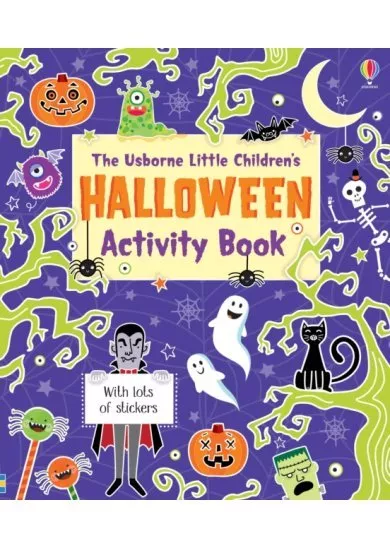 Little Childrens Halloween Activity Book