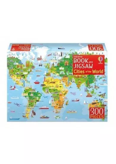 Usborne Book and Jigsaw Cities of the World