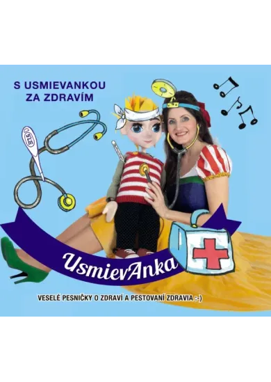 UsmievAnka: S UsmievAnkou za zdravím (+ maľovanka) - CD