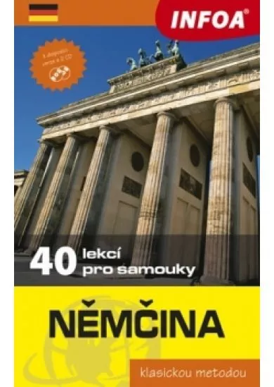 Němčina - 40 lekcí pro samouky + 2 CD