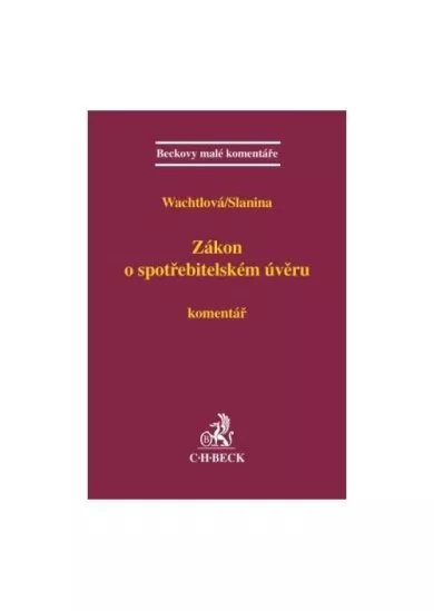Zákon o spotřebitelském úvěru. Komentář