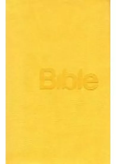 BIBLE překlad 21. století - charme žlutá