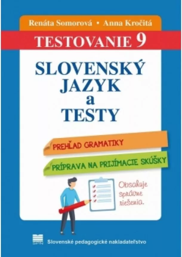 Anna Kročitá, Renáta Somorová - Testovanie 9 - Slovenský jazyk a testy