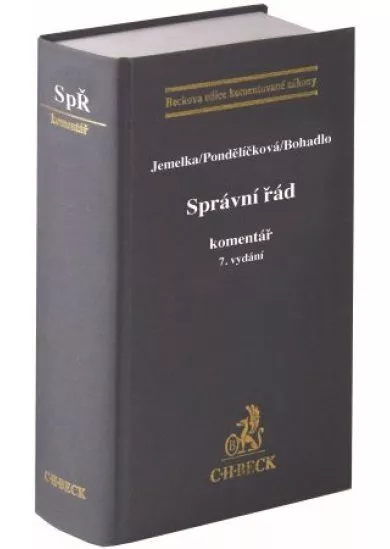 Správní řád. Komentář (7. vydání)
