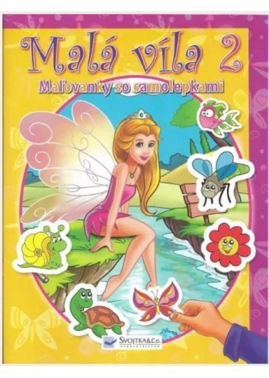 Malá víla 2 - Maľovanky so samolepkami