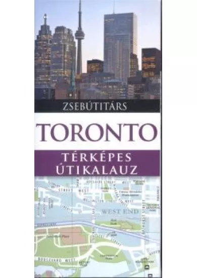 TORONTO - TÉRKÉPES ÚTIKALAUZ
