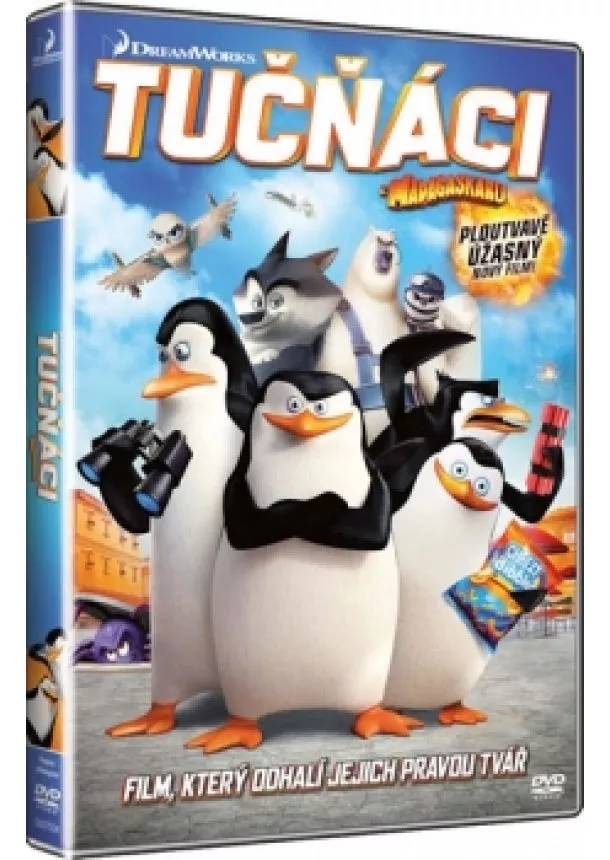autor neuvedený - Tučňáci z Madagaskaru - DVD