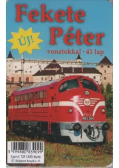 Fekete Péter vonatokkal - 41 lap (kártya)