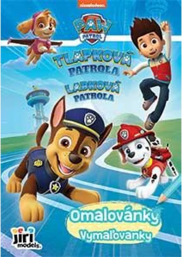 Omalovánky Tlapková patrola (A5) - Vymaľovanky Labková patrola (A5)