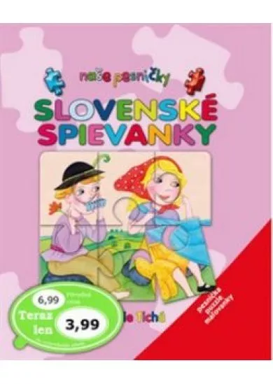 Slovenské spievanky - rozprávky s puzzle