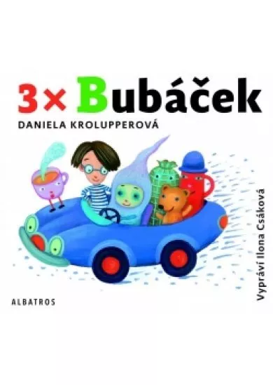 3x Bubáček (audiokniha pro děti)