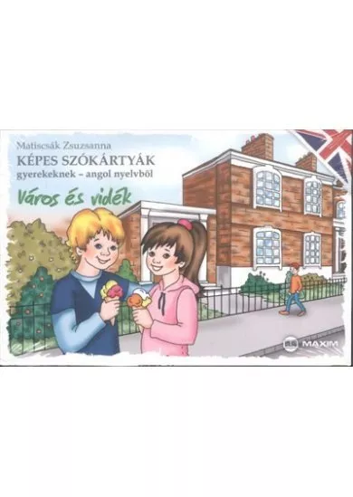 Város és vidék /Képes szókártyák gyerekeknek - angol nyelvből