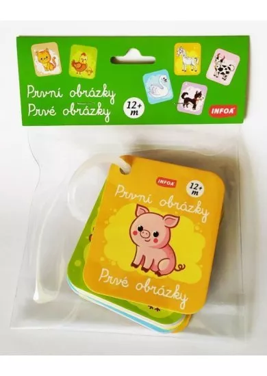 Prvé obrázky (12+ mesiacov) - kartičky s krúžkom