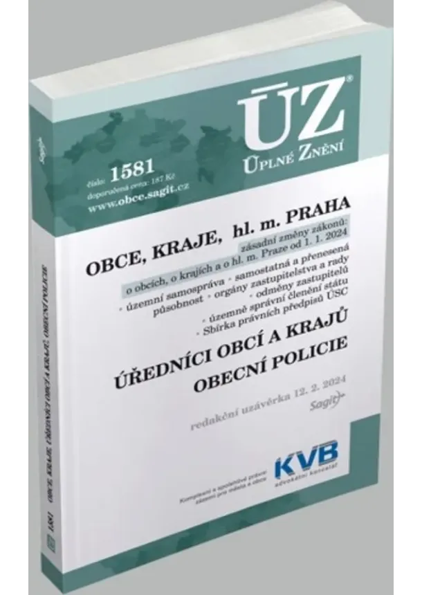 ÚZ 1581 Obce