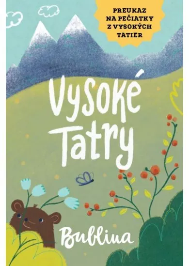 Vysoké Tatry - preukaz na pečiatky (zelená obálka)