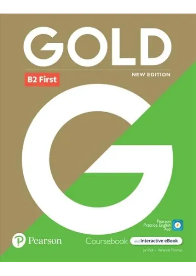 Gold B2 First Course Book with Interactive eBook, Digital Resources and App, 6e